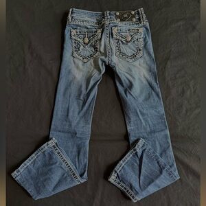 Miss Me Girls Blue Bootcut Jeans